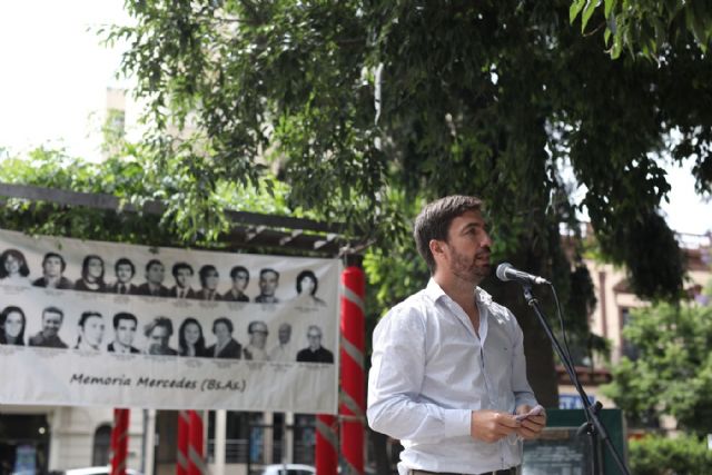 Inauguraron monumento por la lucha de la memoria, verdad y justicia en Plaza San Martín