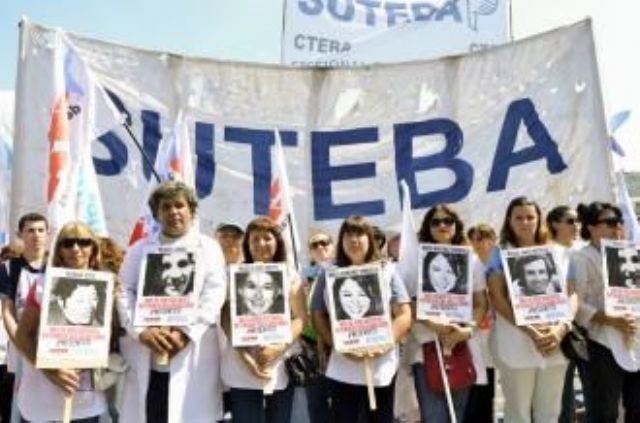 SUTEBA recopiló un registro unificado de trabajadores de la educación provinciales víctimas del terrorismo de estado