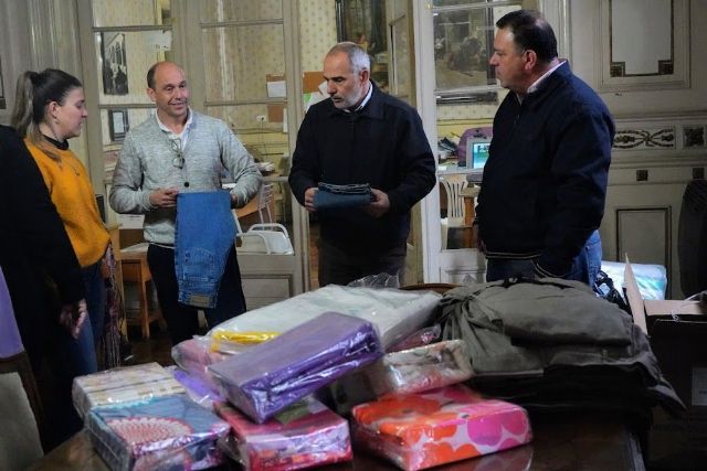 La Comunidad Judía Argentina donó ropa, sábanas y frazadas al Hogar Villa Abrille