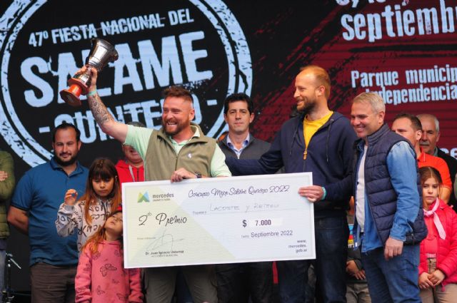 Premiación al mejor Salame Quintero edición 2022: José Piccone ganó el Primer Premio