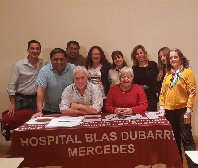 Reunión de la comisión directiva de la Asociación de Profesionales del Hospital Blas L Dubarry,