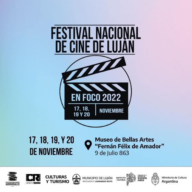 A reservar butacas!! Todo listo para el Festival Nacional de Cine Luján