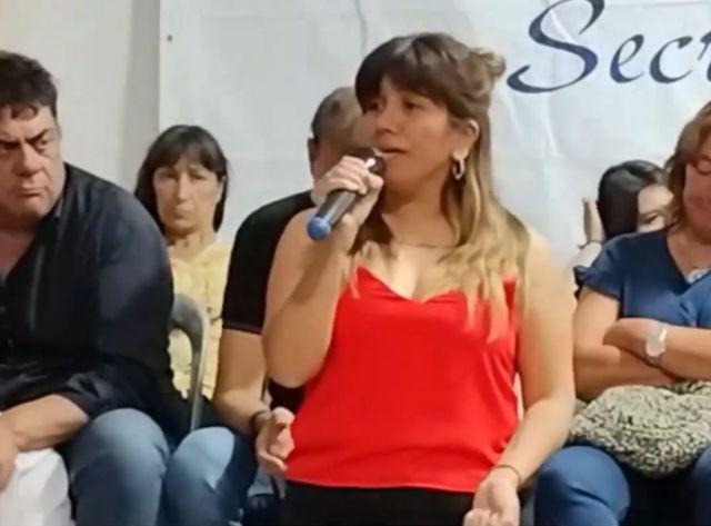“No queremos la pelea de pobres contra pobres” apuntó Evangelina Artaza en la reunión del CTM de Bolivar