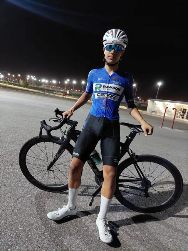 Román Gorocito despunta en ciclismo tanto en San Luis como en Lobos