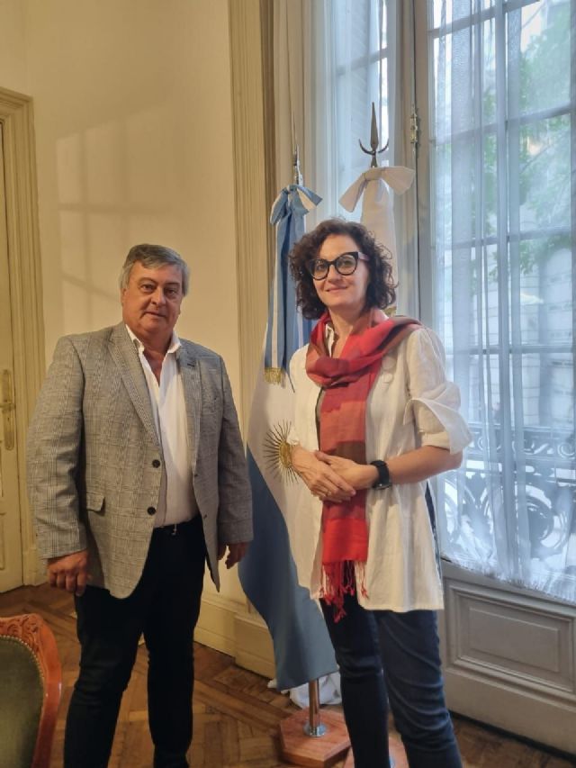 Intensa labor parlamentaria del diputado Selva: en la Comisión de Industria con de Mendiguren y la visita a cancillería Argentina