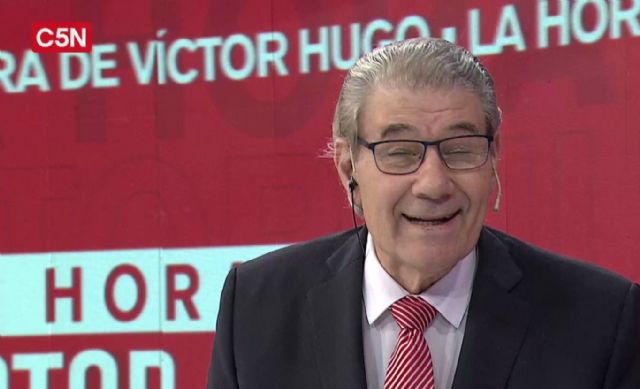 Renunció Víctor Hugo Morales a C5N: “le metió una patada a la puerta y se fue”