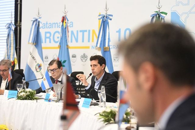 El ministro Wado De Pedro estuvo en la 16º Asamblea de gobernadores del Norte Grande AR en Catamarca