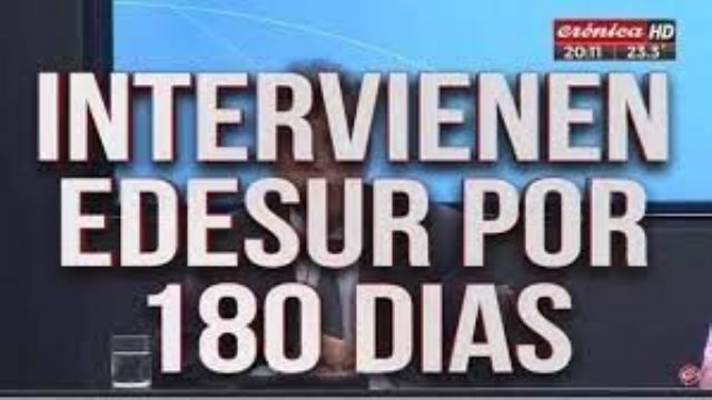 Intervienen por 180 días Edesur: así lo anunció el ministro de economía Sergio Massa