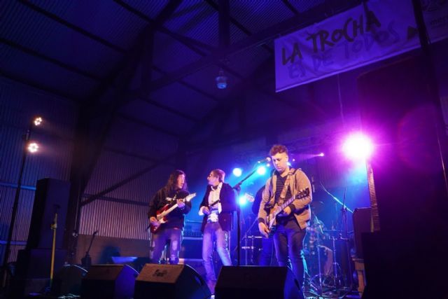 En La Trocha se vivió una gran velada de Rock en el Galpón