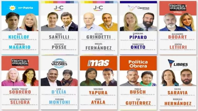 ¿Quiénes son los 26 precandidatos a Gobernador de la Provincia de Buenos Aires?
