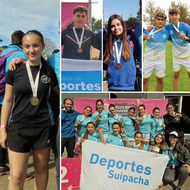 Suipacha vuelve de los Juegos Bonaerenses 2023 con 5 medallas