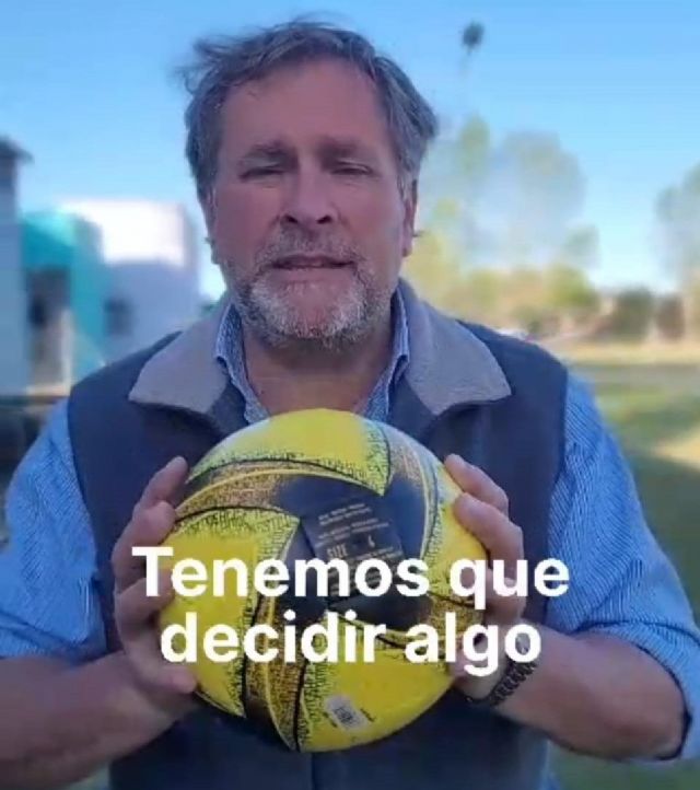 Suipacha: Alejandro Federico pide “parar la pelota” para reflexionar el voto