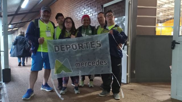 Mercedes participa en el Primer Campeonato de Atletismo de personas con Síndrome de Down