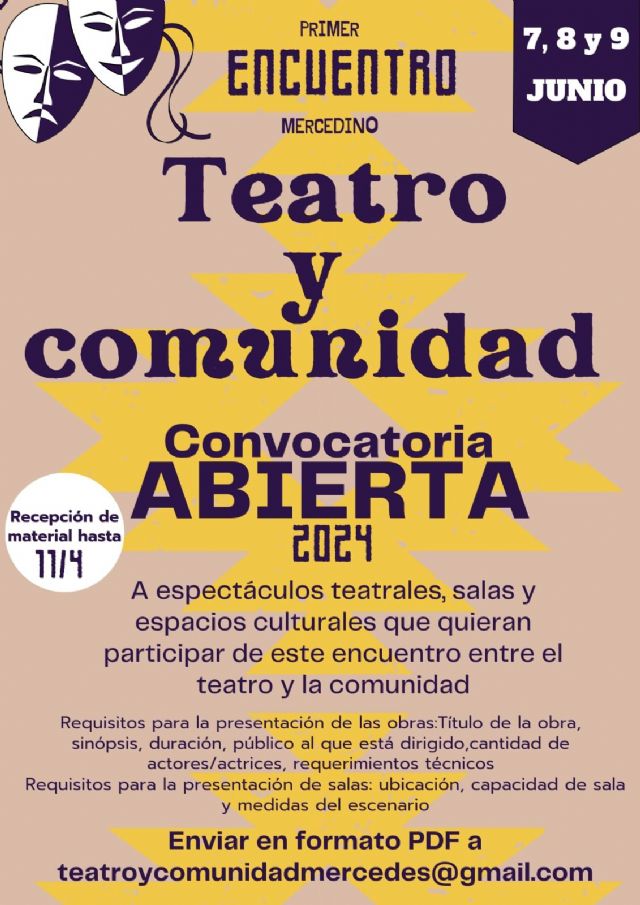 Apertura del Primer Encuentro Teatral Mercedino: Un vínculo renovado con la comunidad