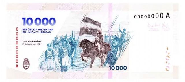Ya circulan los nuevos billetes de 10.000 pesos. Estas son las medidas de seguridad