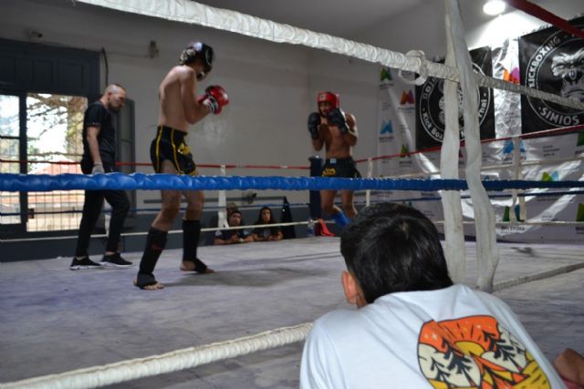 Festival de Kickboxing y Box en el Martin Rodríguez