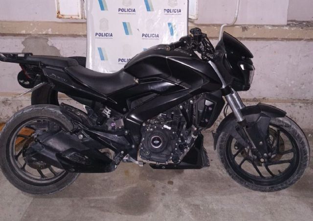 Recuperan una moto con pedido de captura y el conductor resultó ser menor