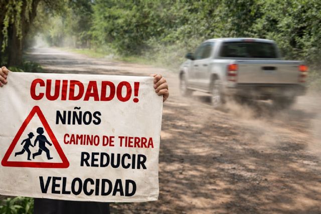 Autos a fondo en calles de tierra: vecinos advierten que “es cuestión de tiempo”