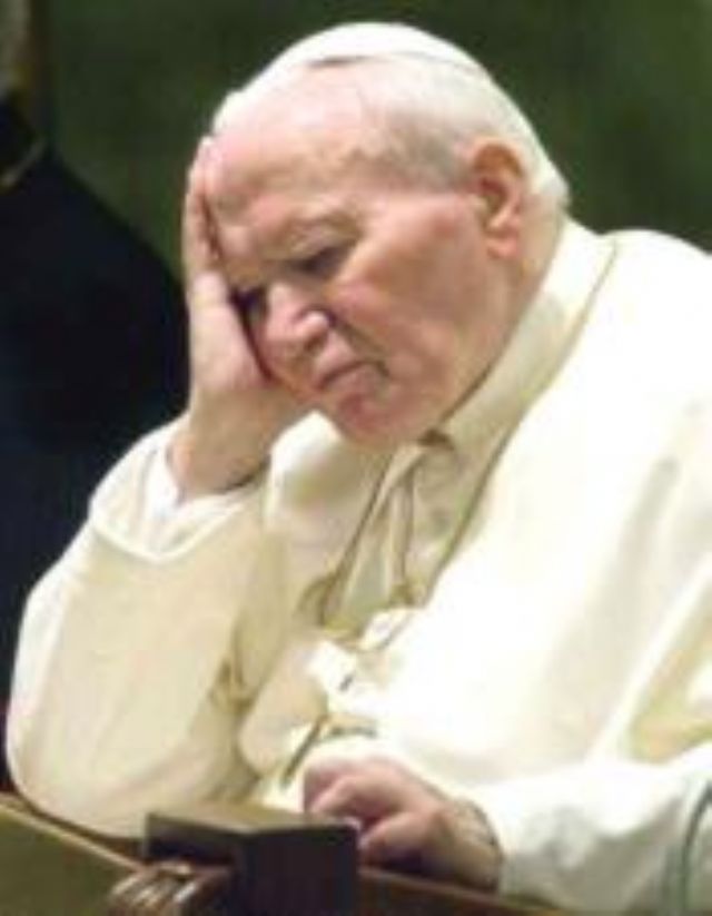Juan Pablo II “Se acerca el día en que deberé rendirle cuentas a Dios”