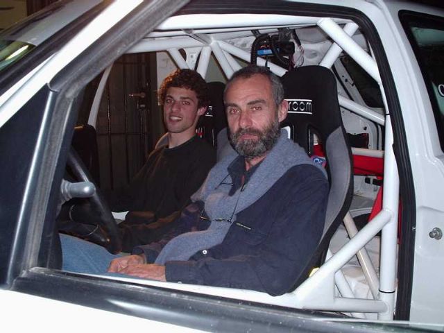 “Copy” Marsico presento su auto de Rally...