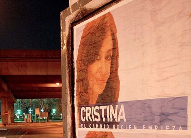 Cristina Kirchner ya comenzó la campaña