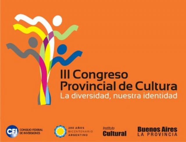 Tercer Congreso Provincial de Cultura en la Plaza Belgrano de Luján