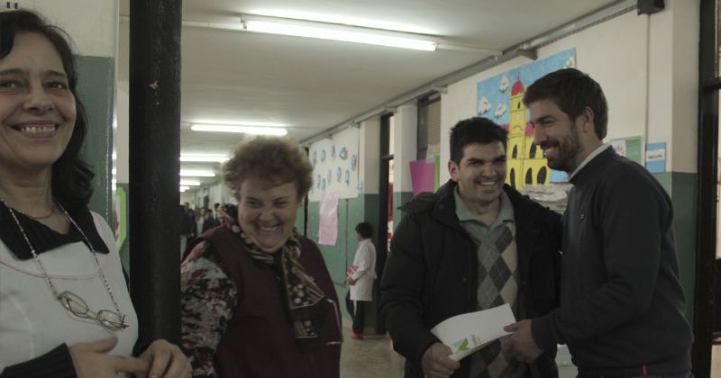 Pollada solidaria por la Escuela N°35