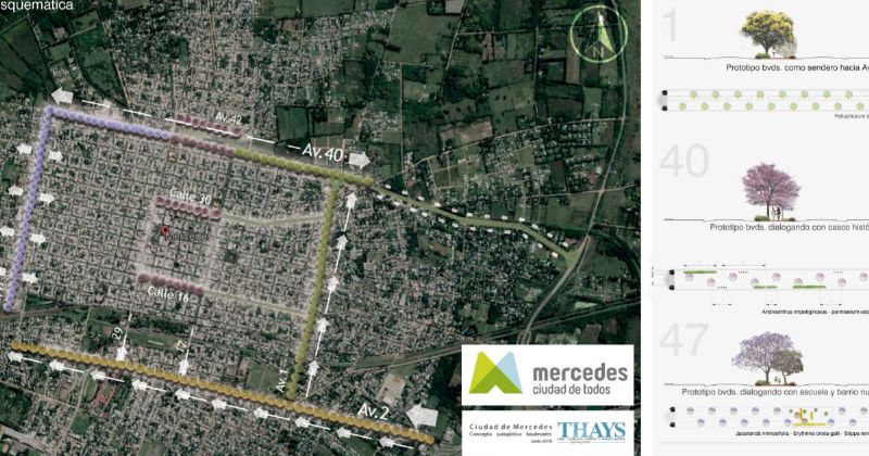 Junto a Estudio Thays el Municipio inicia ambicioso proyecto de embellecimiento y paisajismo urbano