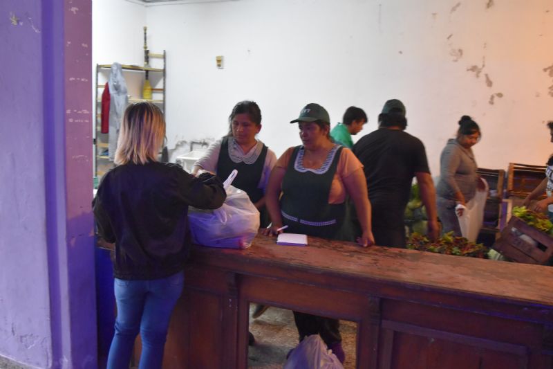 Se realizó el “feriazo” en el Barrio San José. El próximo es el 13 de febrero en Unidad y Progreso