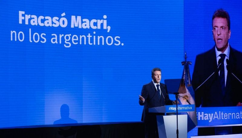 Massa: “El problema no es la Argentina, el problema es Macri”