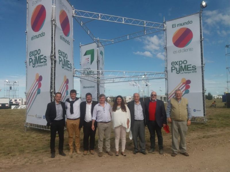 La Camara Economica participó de reunión del corredor en Expopyme de La Pampa