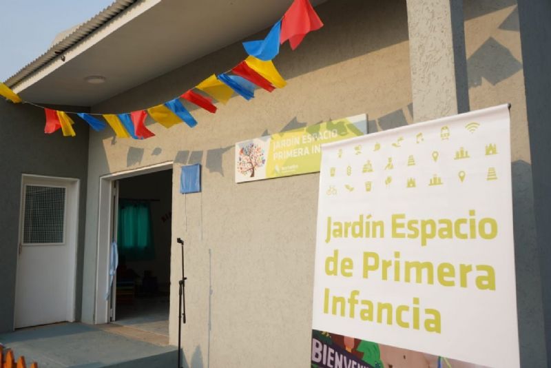 Ya son 7 los Jardines Espacio Primera Infancia inaugurados