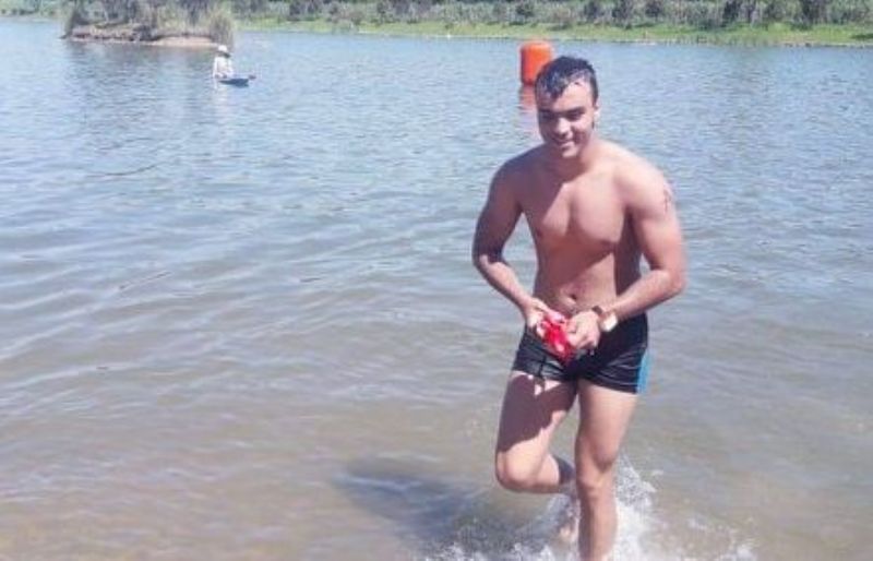 El nadador mercedino Nicolás Perruelo se destacó en Pilar