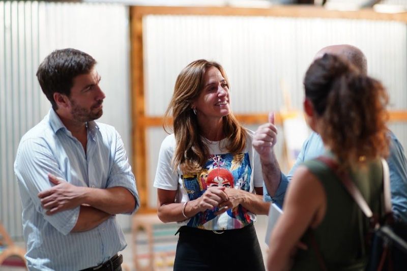 Unicef junto a importantes instituciones y visitantes recorrieron con Ustarroz el programa Primeros Mil Días