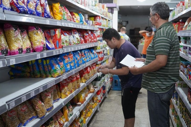 Fuertes operativos de control de precios y stock continúan en comercios mercedinos