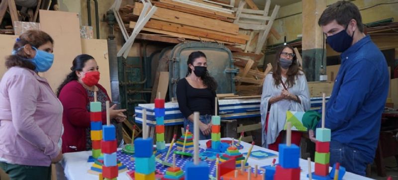Visitó la ciudad Elizabeth Gómez Alcorta, Ministra de las Mujeres, Diversidad y Género