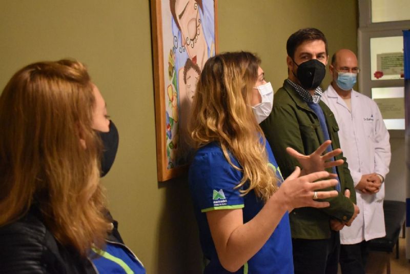 Inauguran el servicio de puericultura para el cuidado de la niñez y las mamás