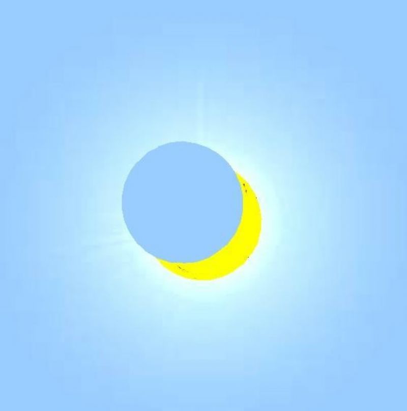 Eclipse total de sol: ¿cómo lo veremos en Mercedes?