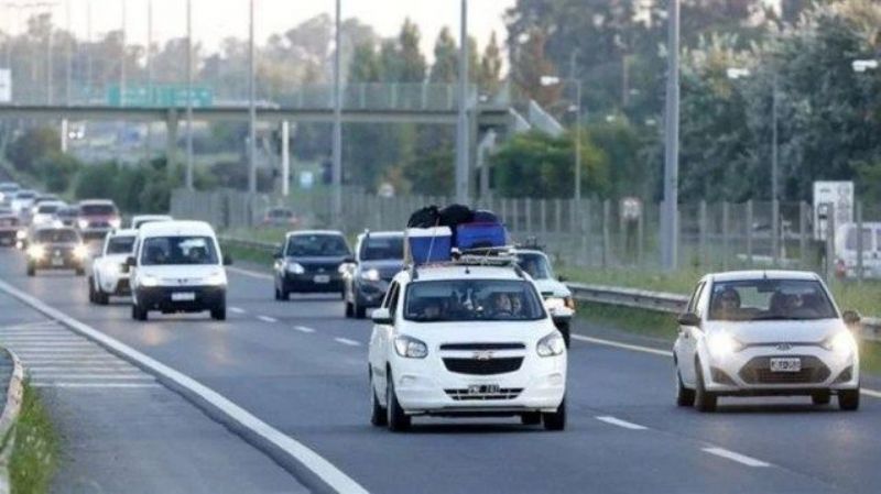Mar del Plata: ingresan 500 autos por hora en el primer fin de semana del año