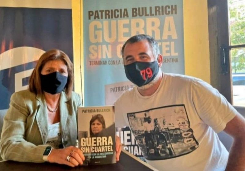 Patricia Bullrich en Luján junto a referentes mercedinos de Juntos por el Cambio