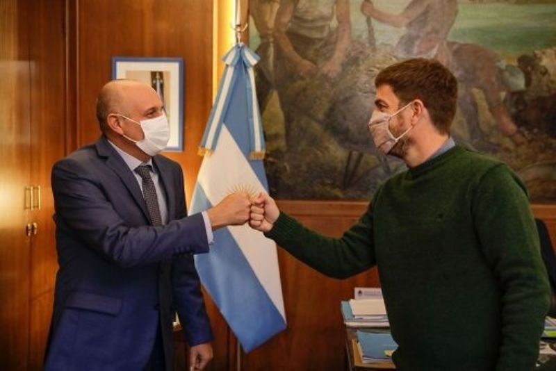 El intendente se reunió con el ministro de Transporte de la Nación