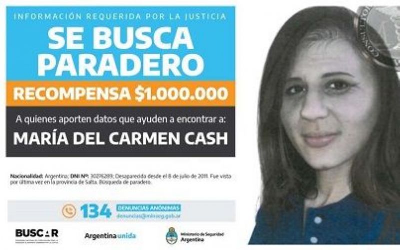 María Cash: a 10 años de su desaparición