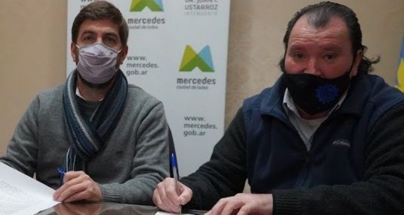 Municipio firmó convenio con la U.O.M para crear un nuevo Centro Educativo Complementario