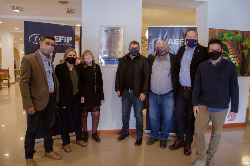 65° aniversario de AEFIP: Seccional Mercedes presente en el acto conmemorativo