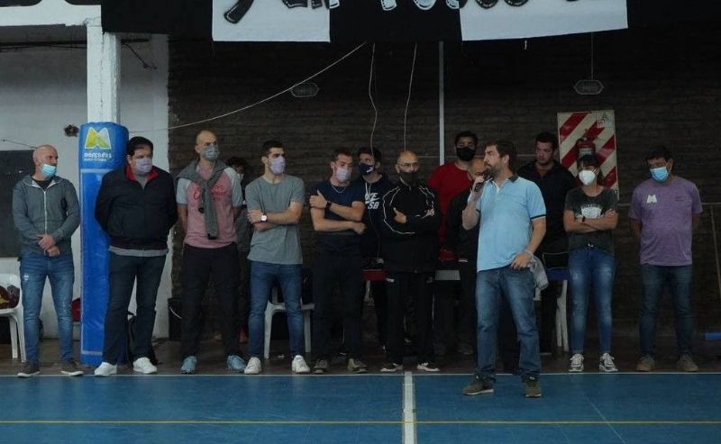 Se estrenó la Asociación Mercedina de Básquet