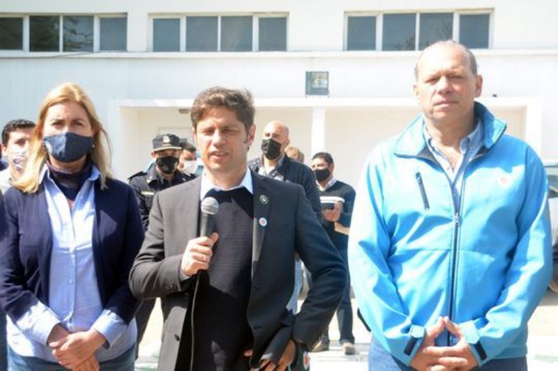 Kicillof anunció un aumento salarial para la policía bonaerense