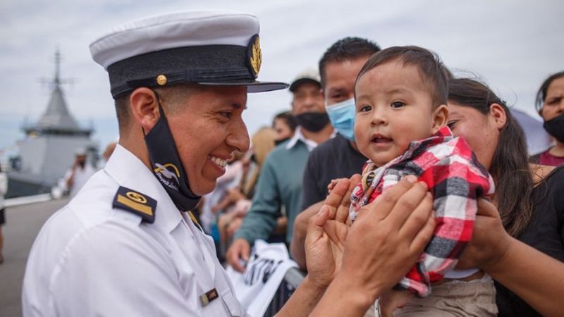 Arribó a Mar del Plata la Fragata Libertad tras el cierre de un nuevo viaje de instrucción
