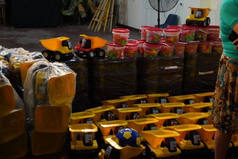Entregaron regalos para Reyes con apoyo de la Provincia