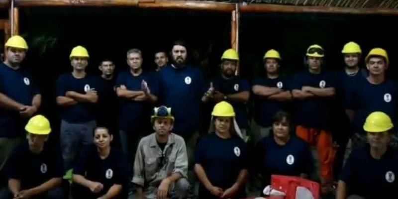 Corrientes: bomberos le enviaron un emocionante video a Santiago Maratea