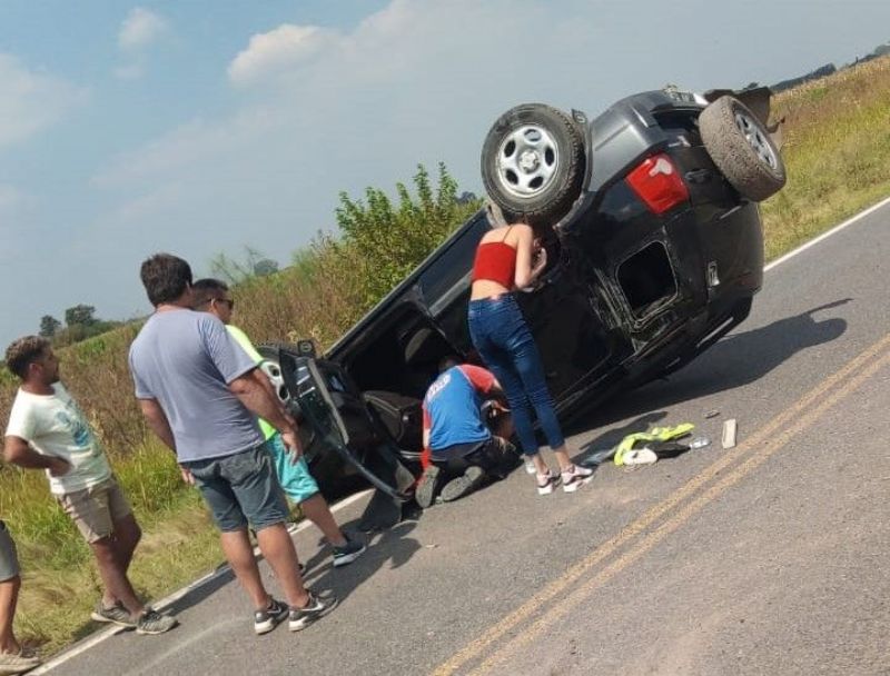 Ruta 41: un nuevo accidente se produjo en el tramo Mercedes - Giles